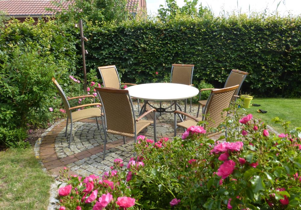 Terrasse der Wohnung Südwind