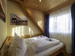 Schlafbereich der Wohnung Südwind